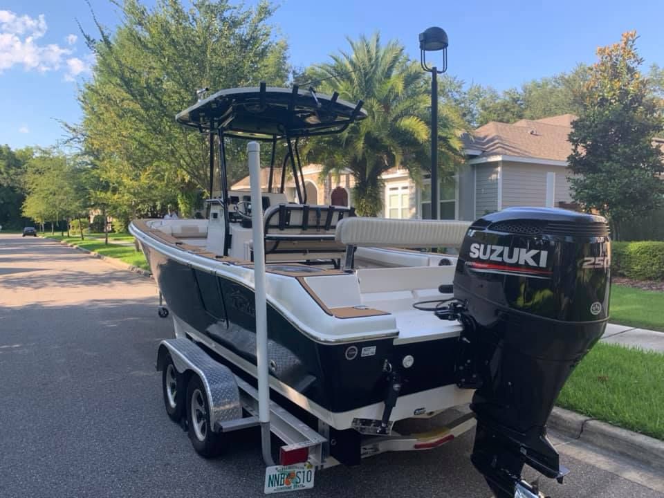 Sea Chaser Center Console SeaDek Flooring
