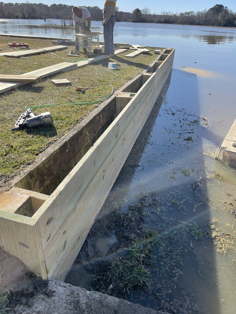Bulkhead Construction Lake Houston