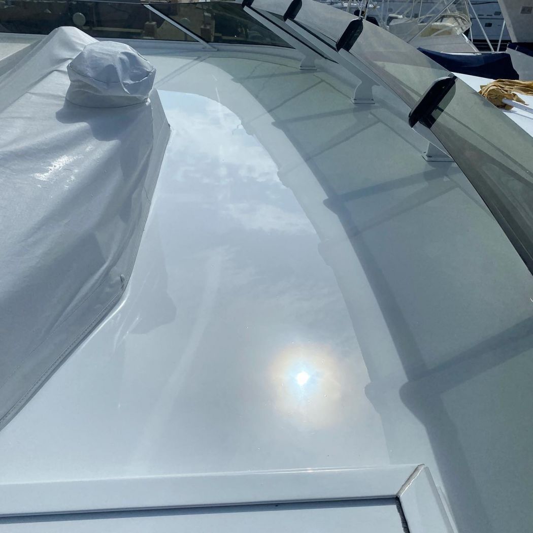 103' Burger Yacht Boat Detailing
