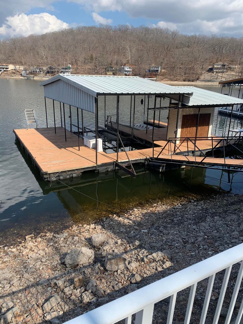 Boat Dock Cleaning Lake of the Ozarks