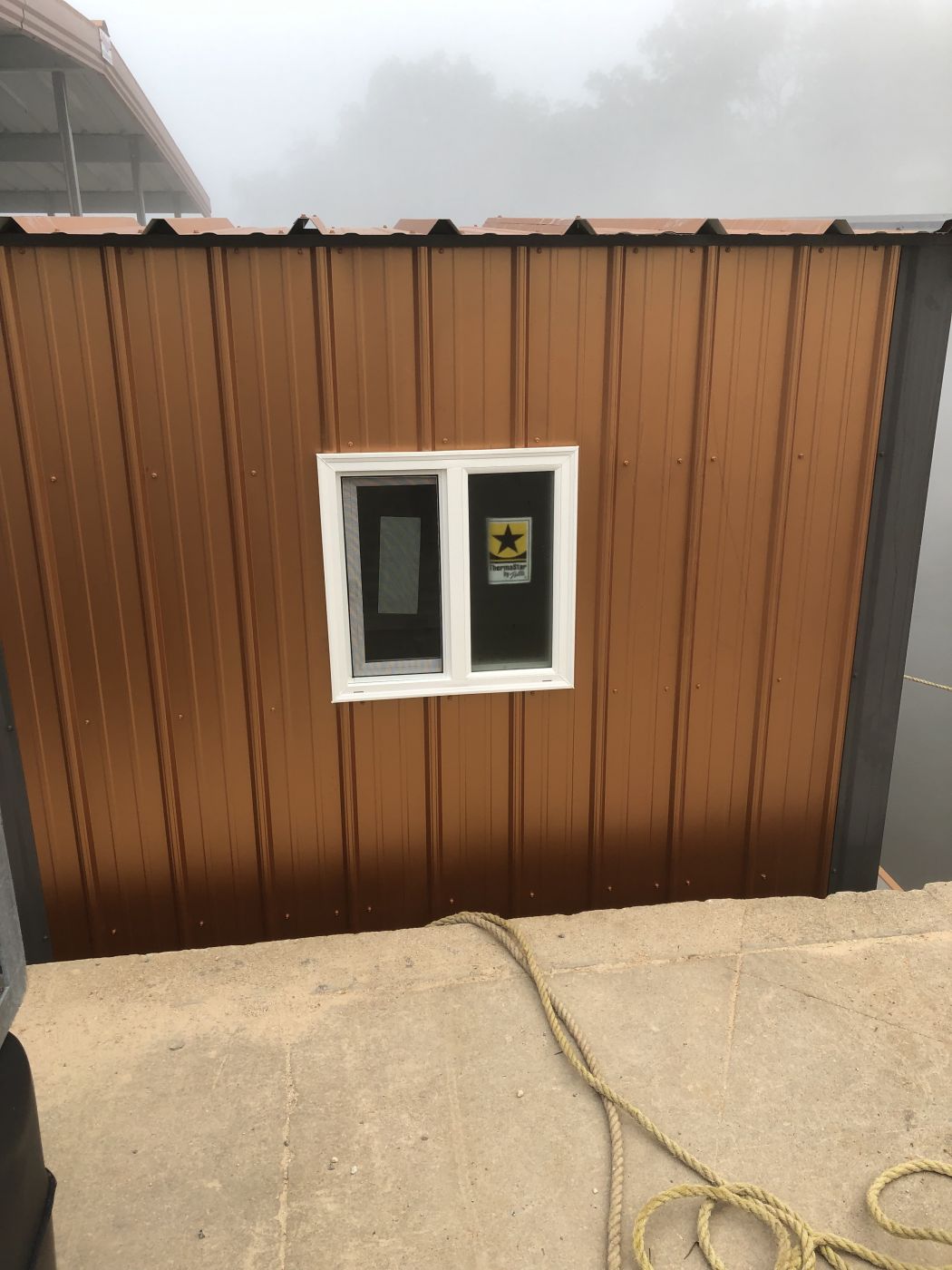 2 Slip Boat Dock with Custom Copper Shed