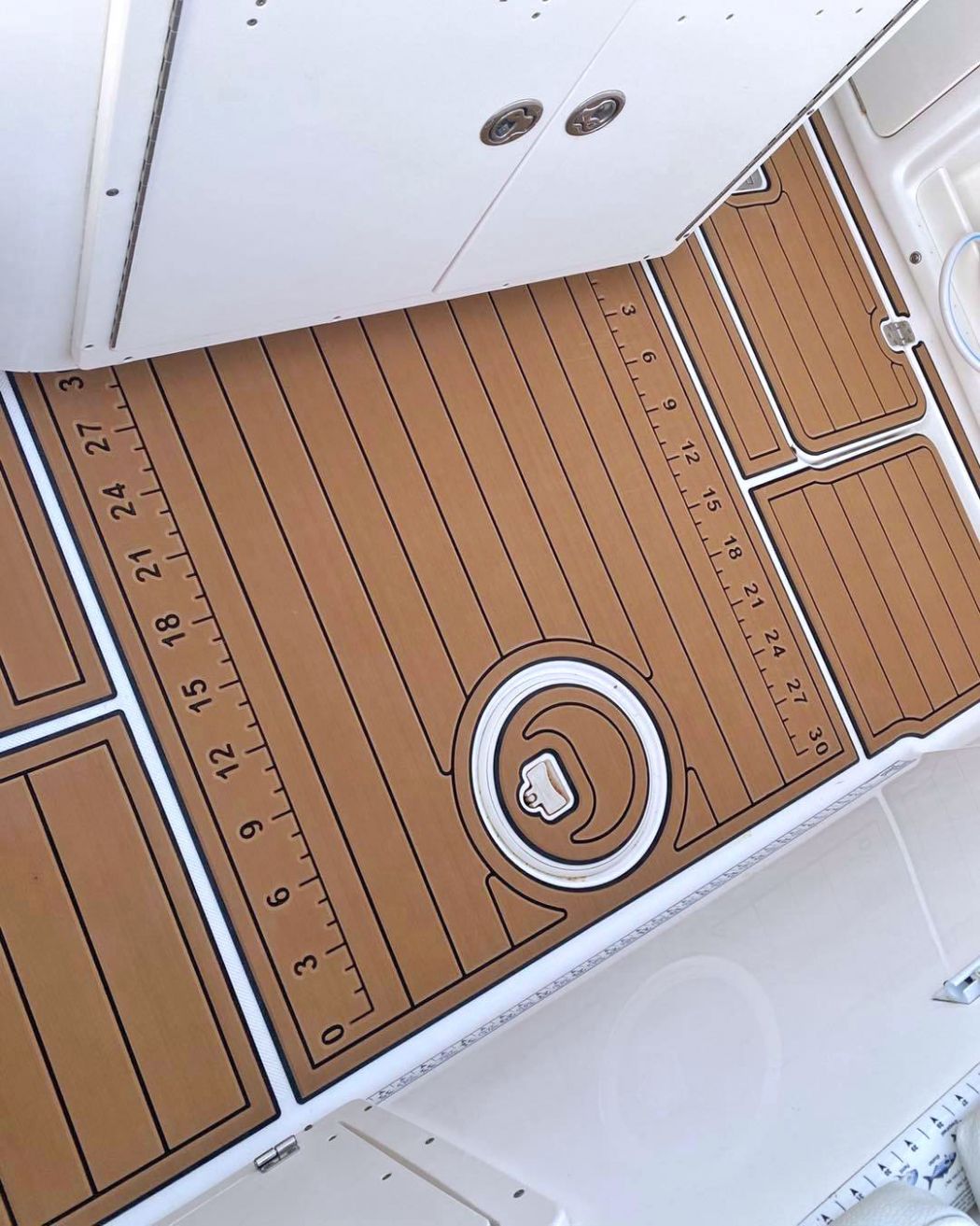 Century Center Console SeaDek Installation