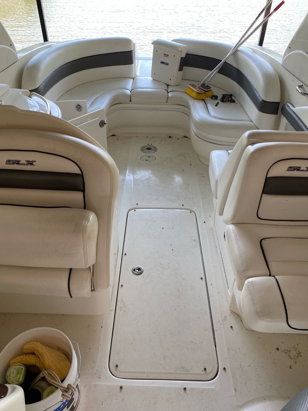 Sea Ray 250 SLX Boat Cleaning