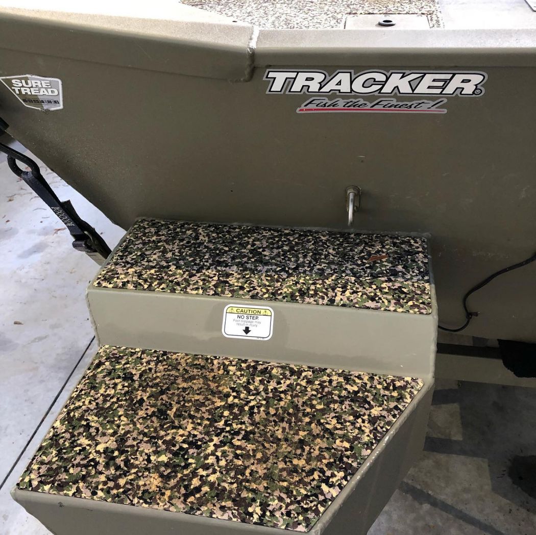 Tracker Fishing Boat SeaDek Flooring