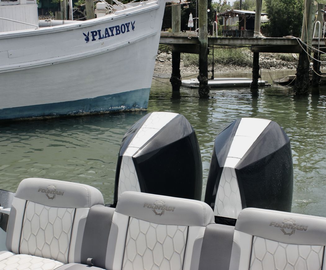 Fountain Custom Painted Outboards