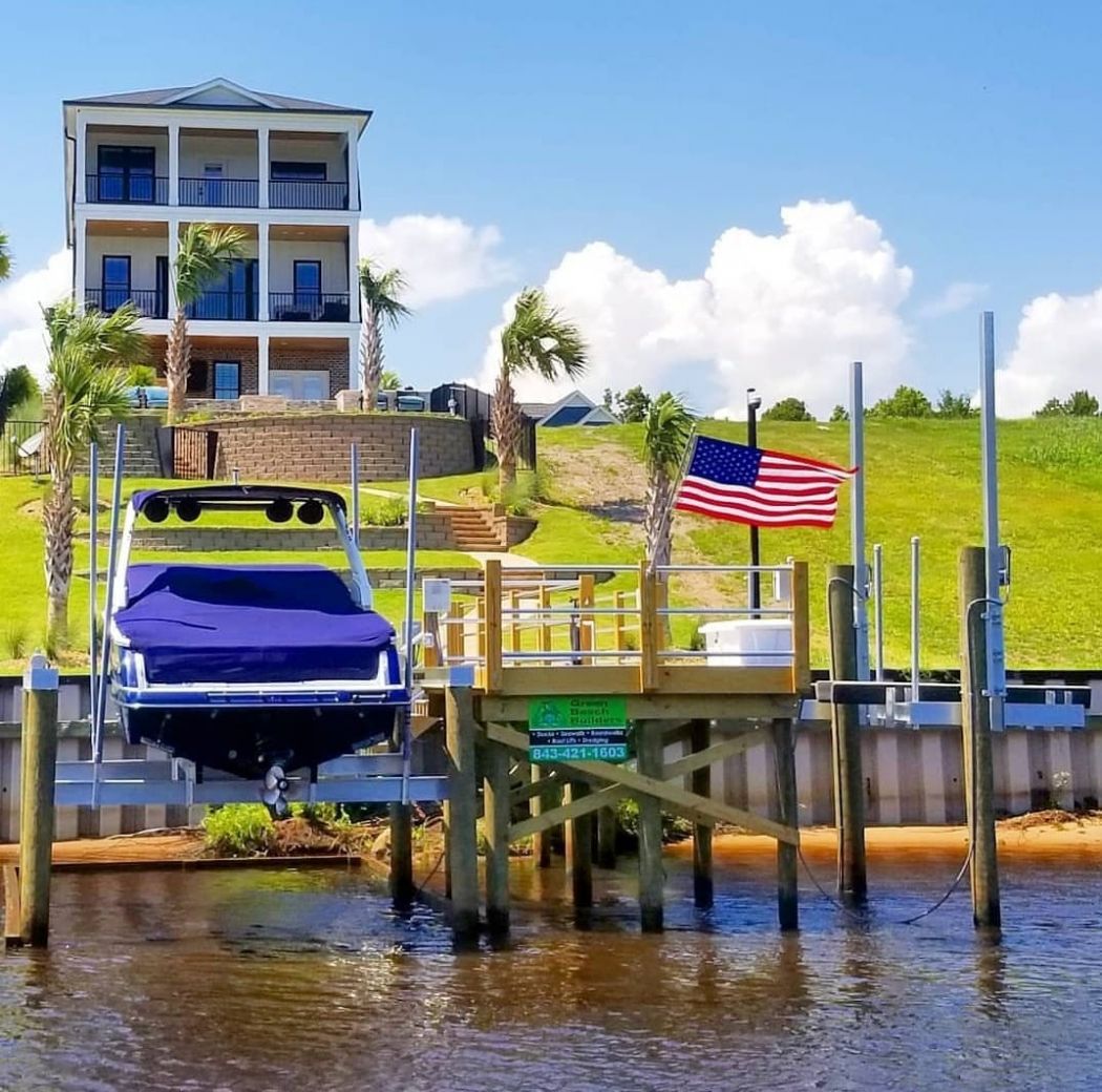 Custom Boat Dock Myrtle Beach