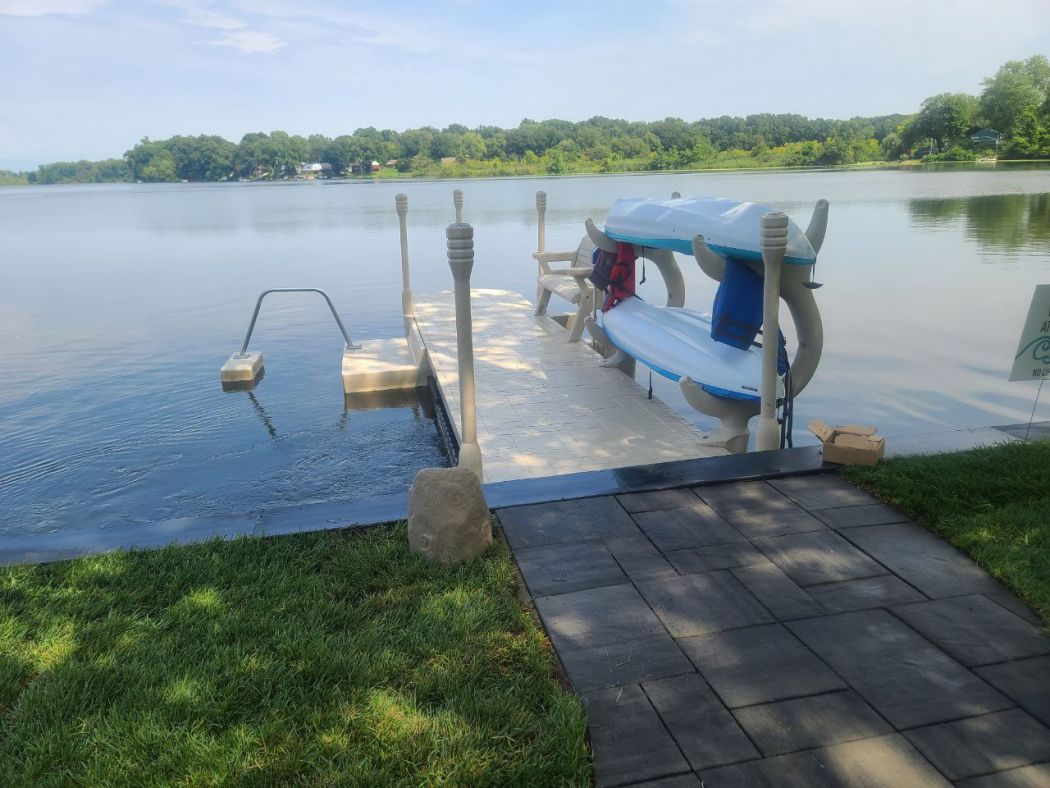 Long Lake Seawall and Dock Project