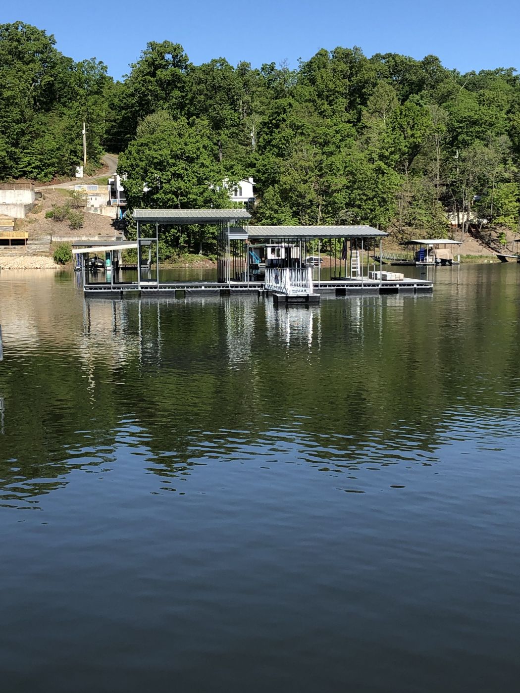 Boat Dock with 90' Ramp