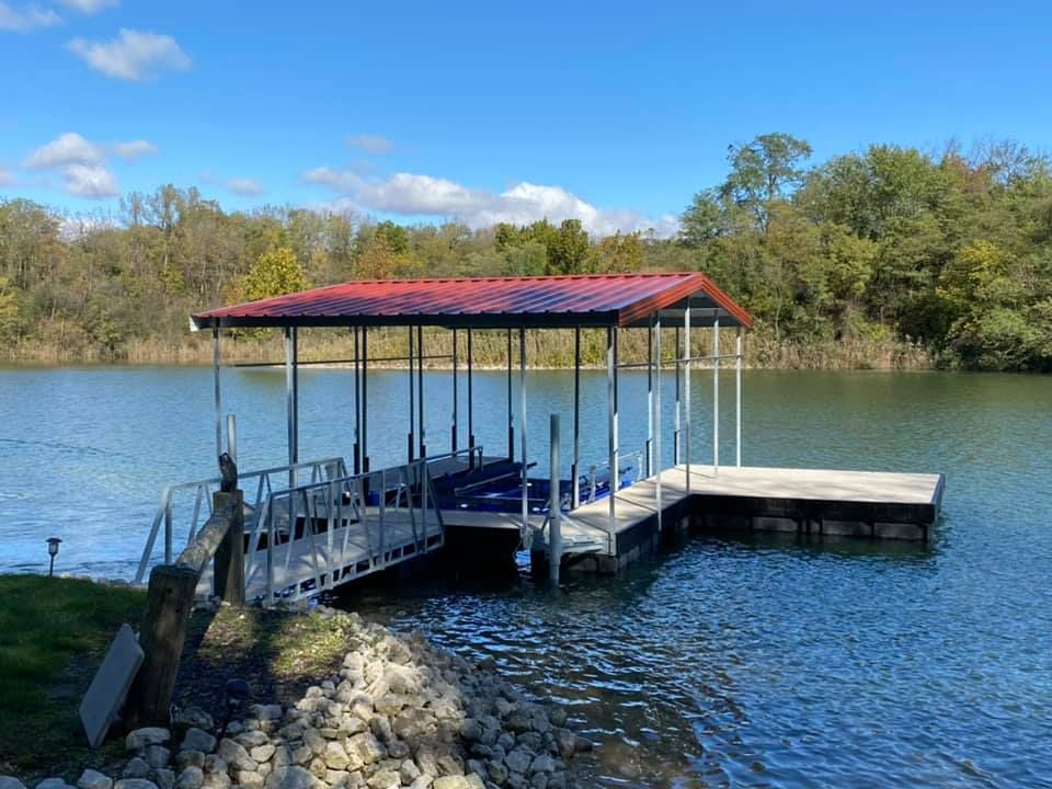Lake Vermilion Boat Dock And Lift
