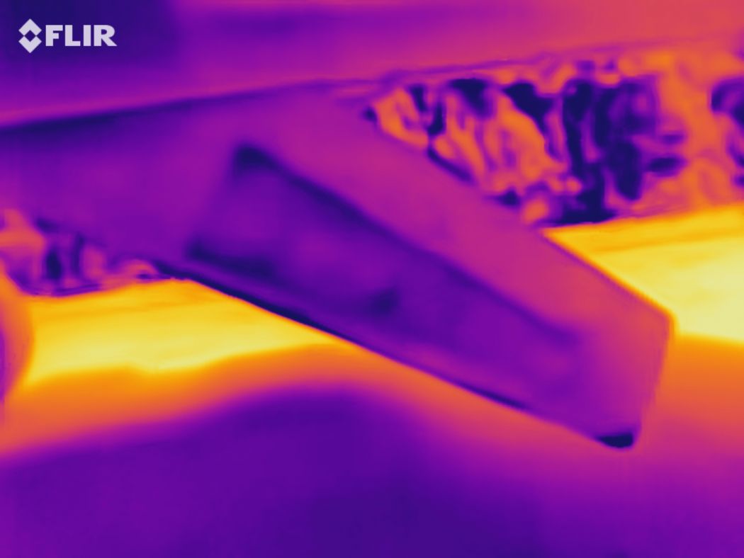 Thermal imaging using infrared camera equipment