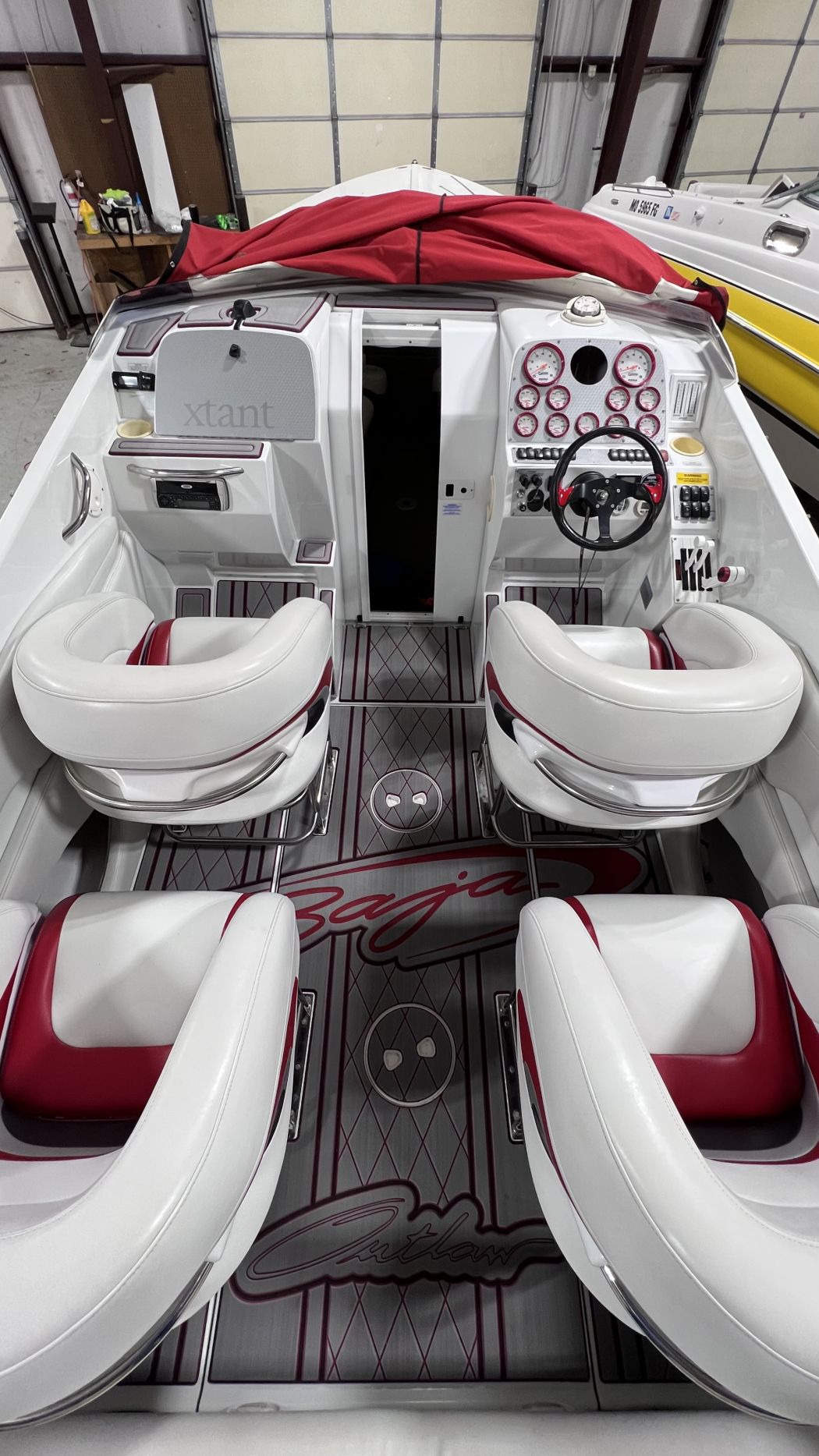2001 Baja 33 Marine Flooring