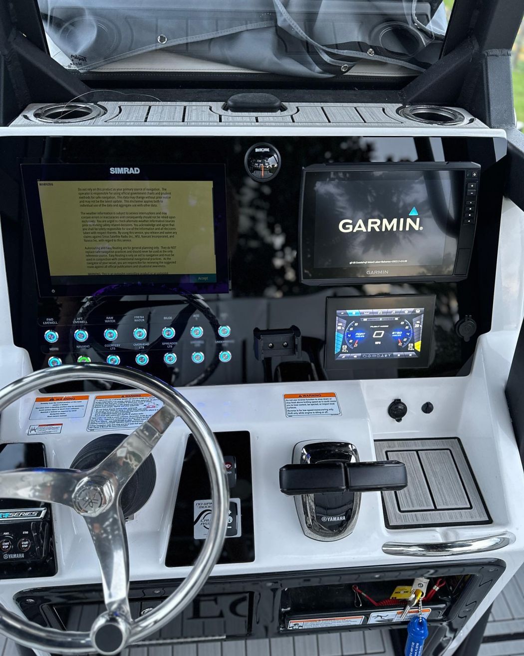 2022 Yamaha FSH 250 Helm Upgrade