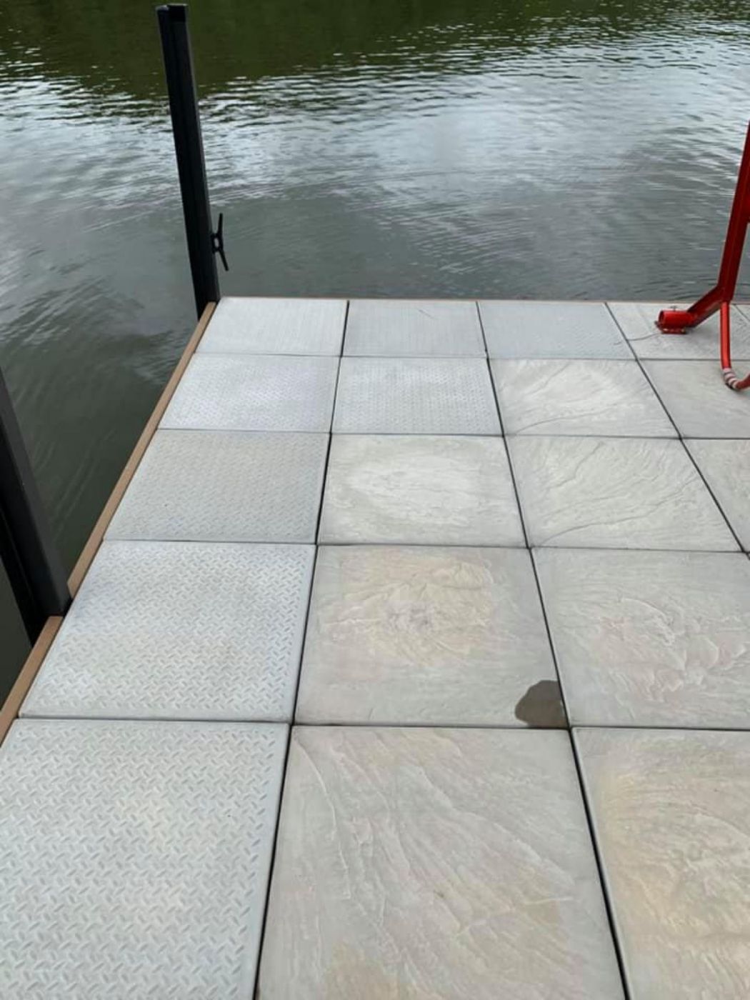 Concrete Dock Pads