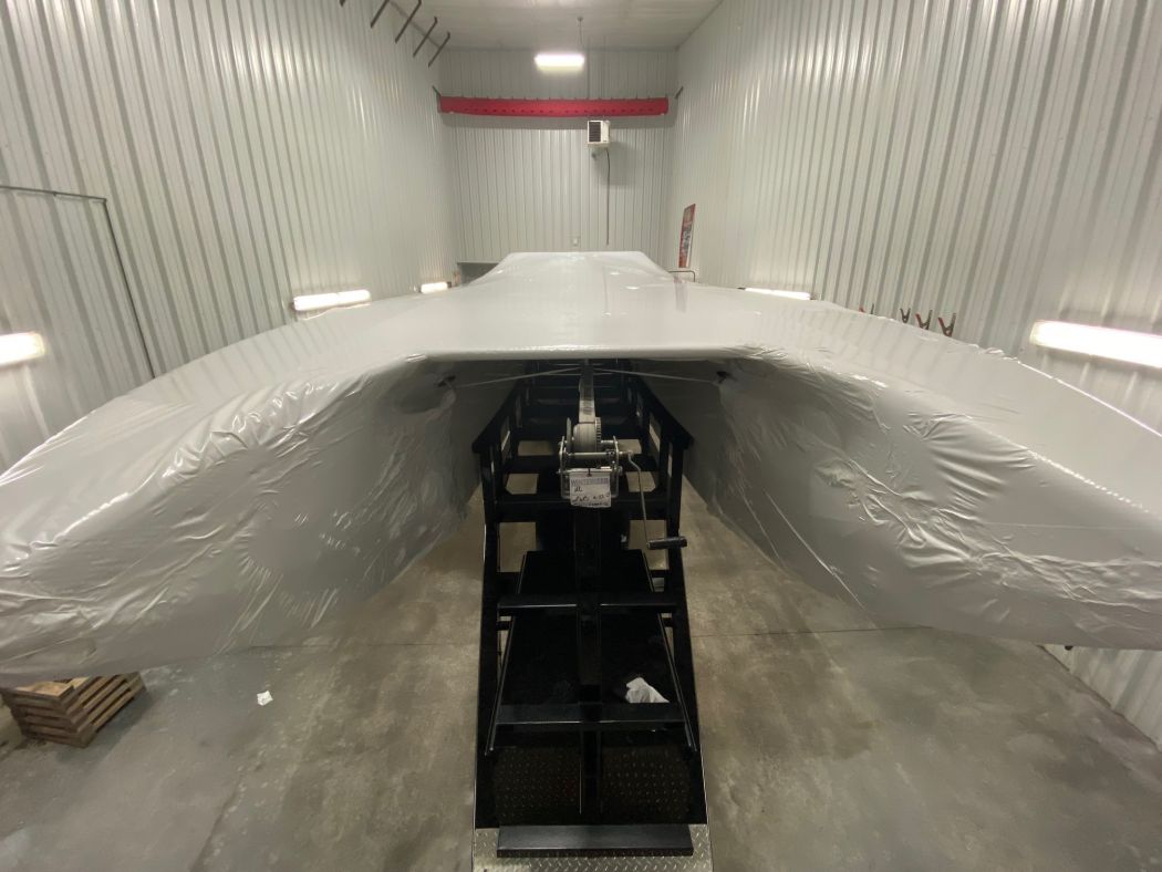 Skater Catamaran Shrink Wrap for Transport