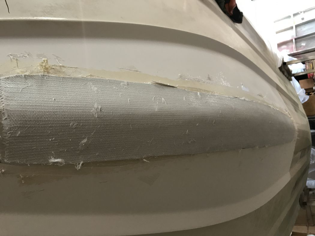 Fiberglass Keel Guard