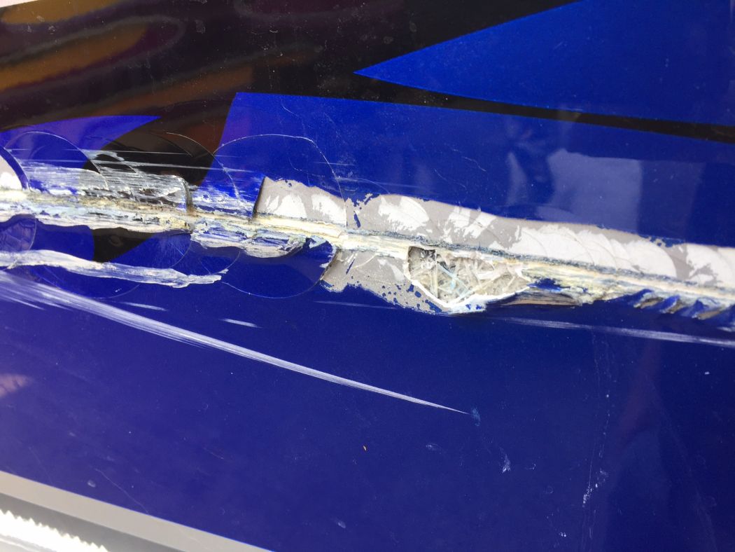 Fiberglass Repair 2016 MTI 48RP
