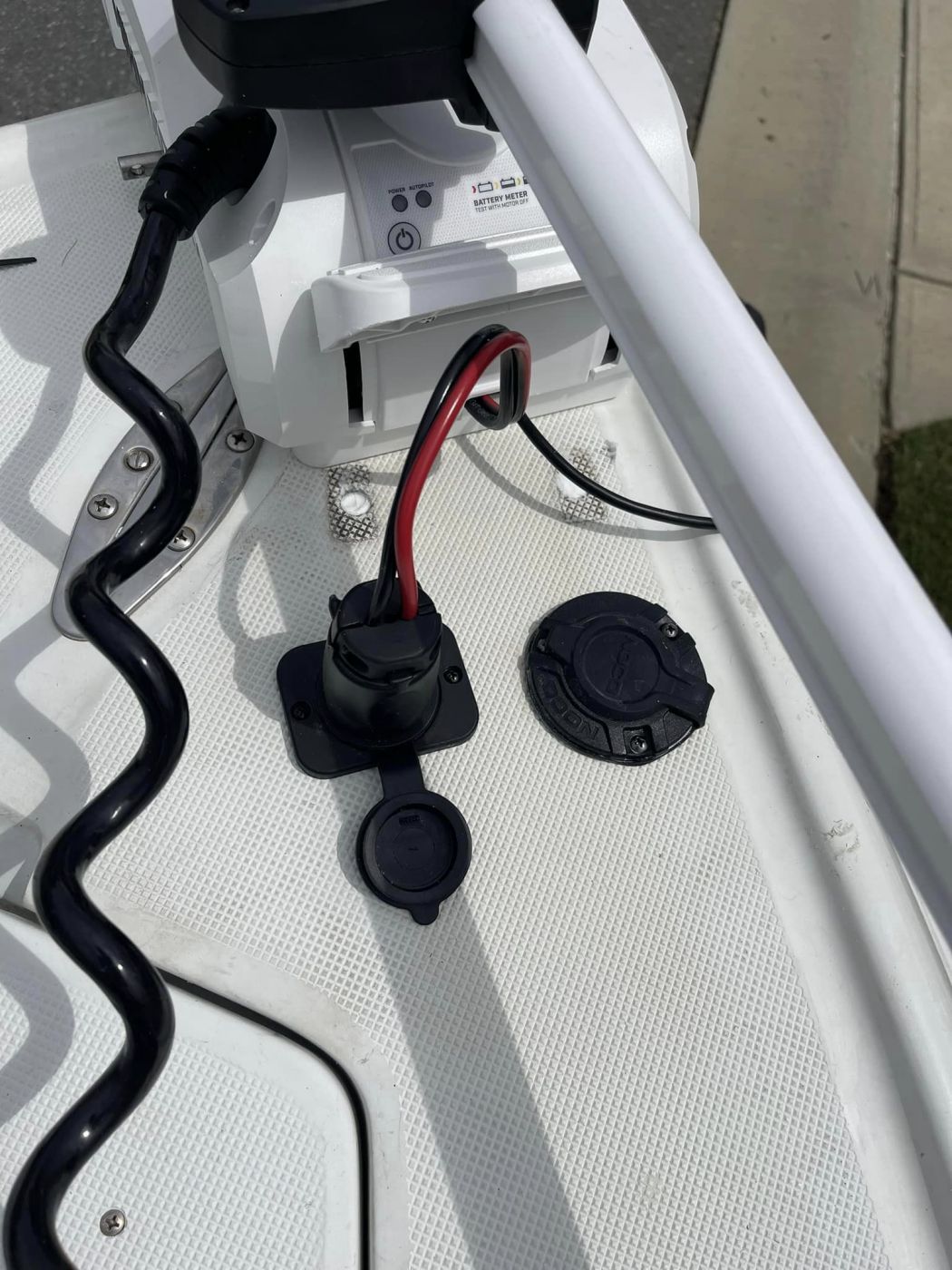 Trolling Motor Installation Lake Norman