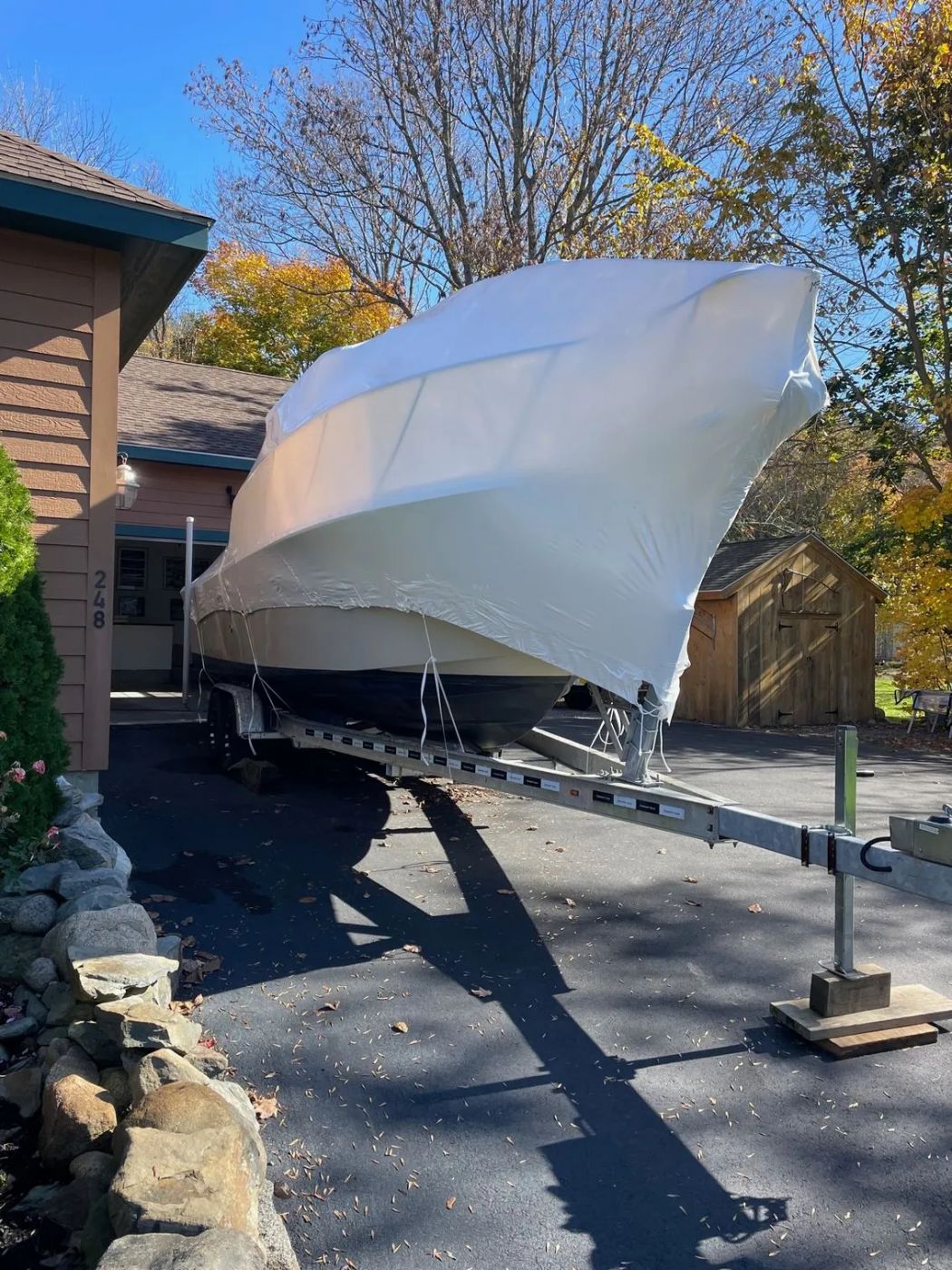 Boat Shrink Wrap Boston MA