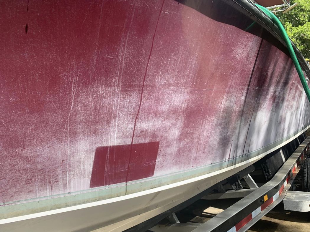 Boat Waxing El Lago