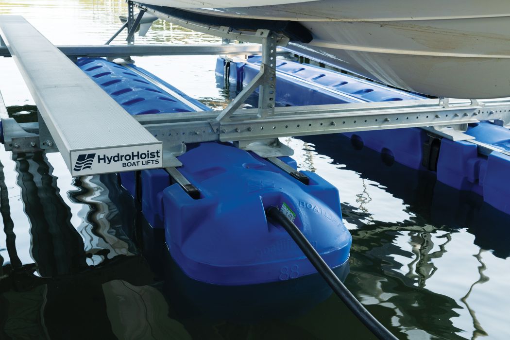 Boat Lift With Walkways