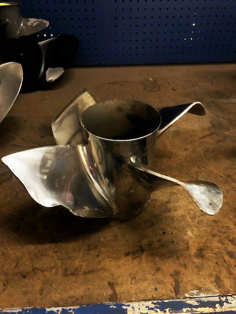 Bravo 1 Prop Repair