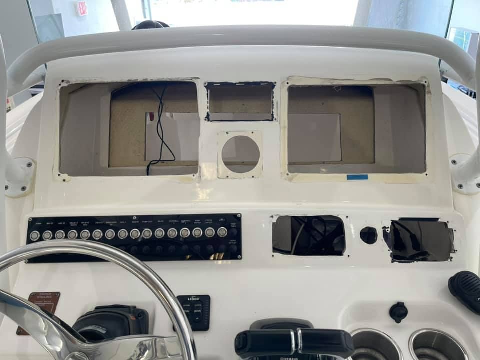 Center Console Acrylic Helm Upgrade