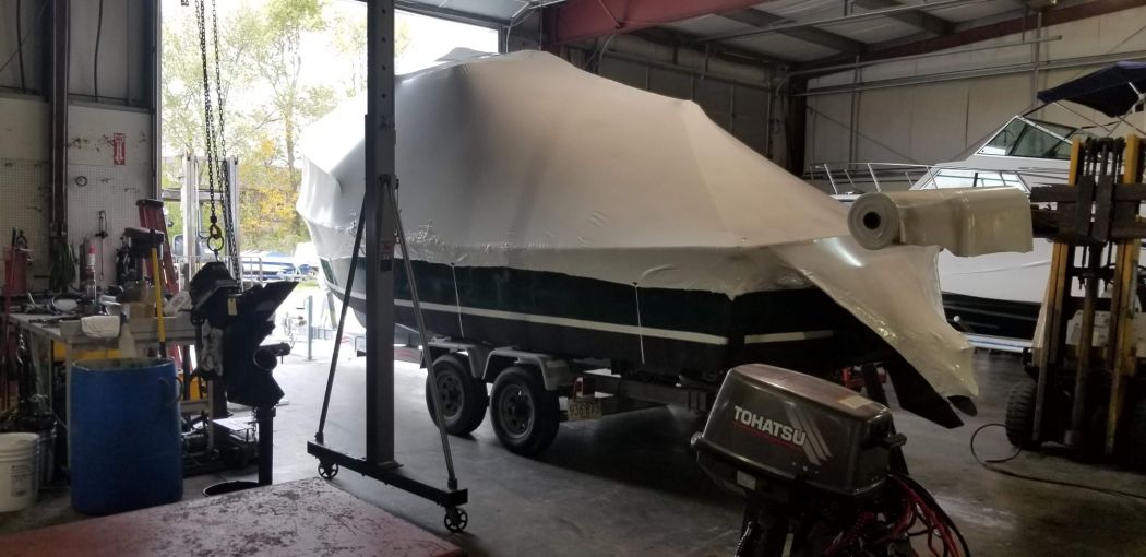Boat Shrink Wrapping Rhode Island