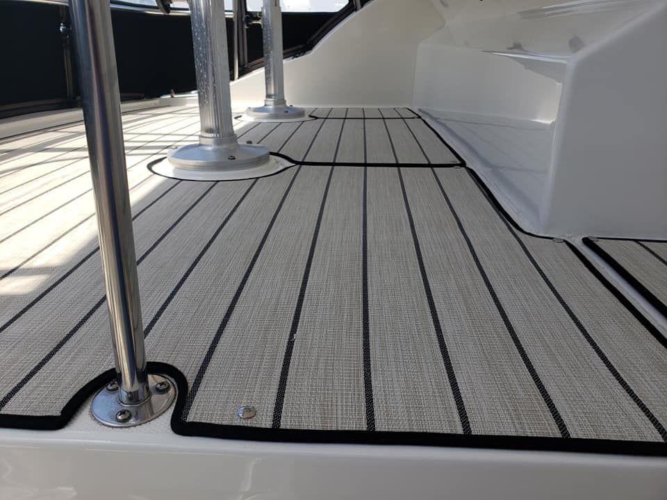 Boat Flooring Woven Vinyl