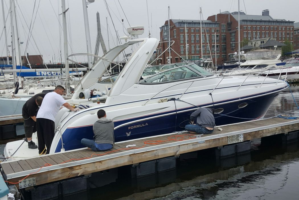Boat Detailing Boston Harbor