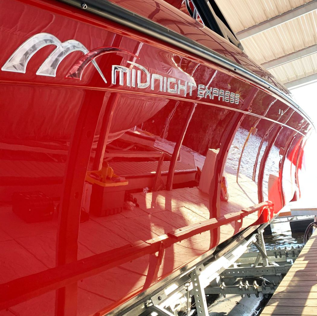 Midnight Express 43 Open Buff & Polish + Ceramic Coating