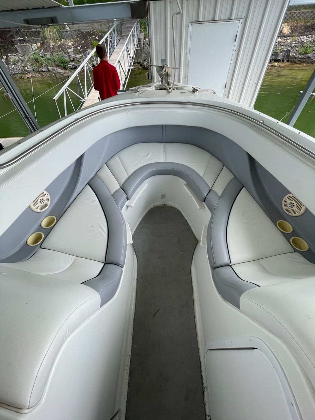 Before And After Boat Cleaning Lake of the Ozarks