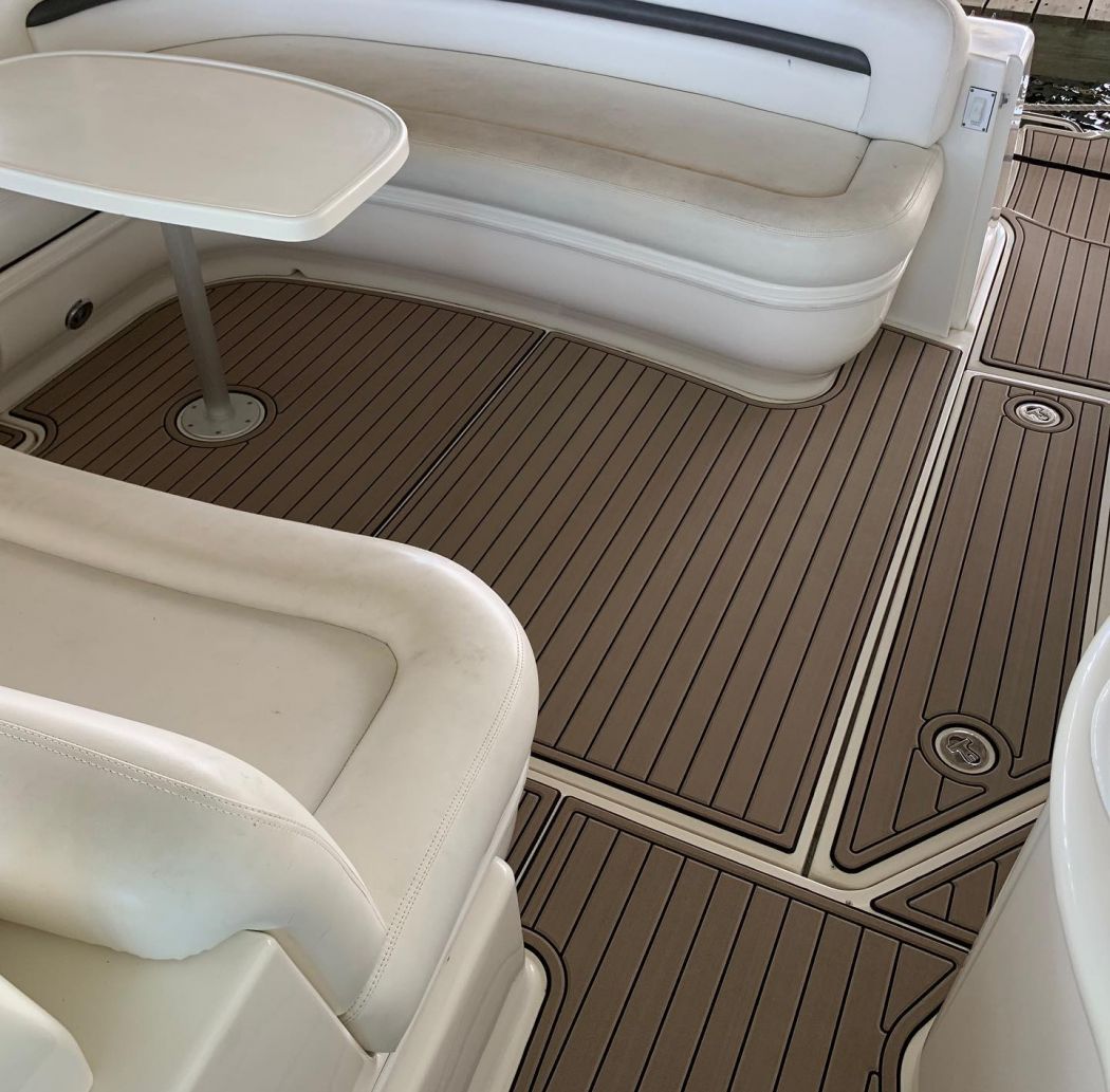 Sea Ray 420 SeaDek Installation