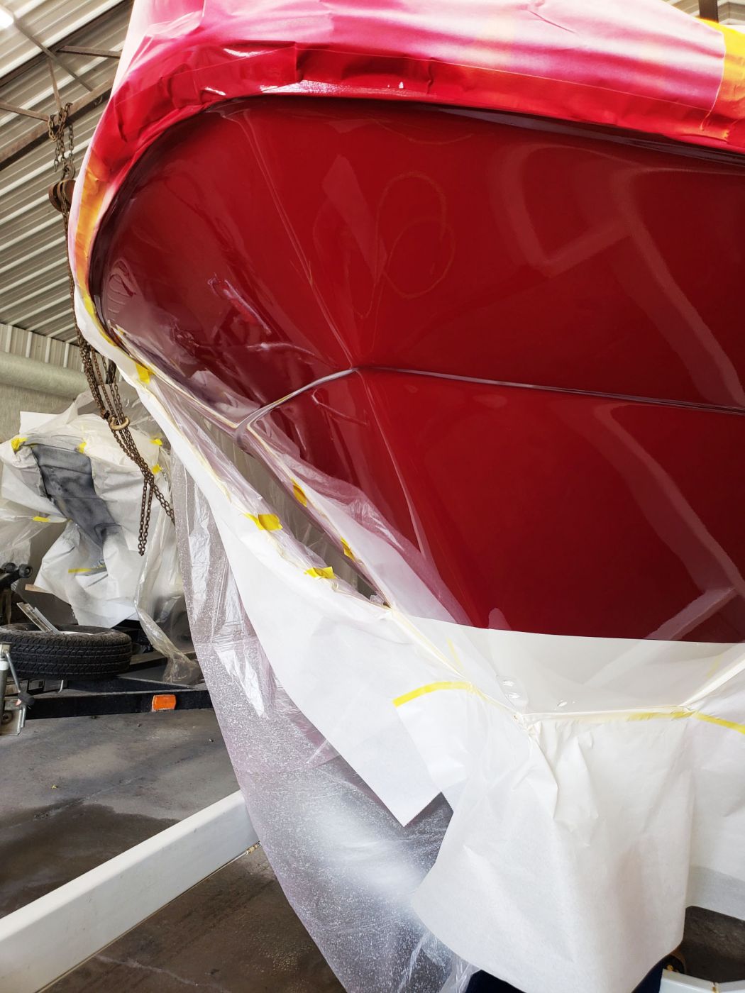 Sea Ray 240 Fiberglass Repair