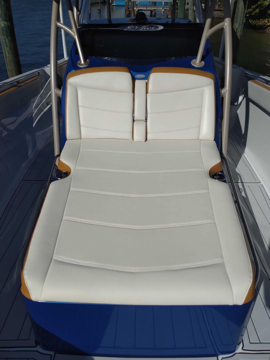 Nor-Tech Center Console Custom Upholstery