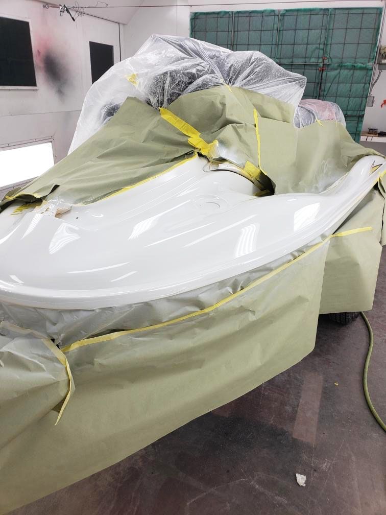 2009 Kawasaki Jet Ski Fiberglass Repair