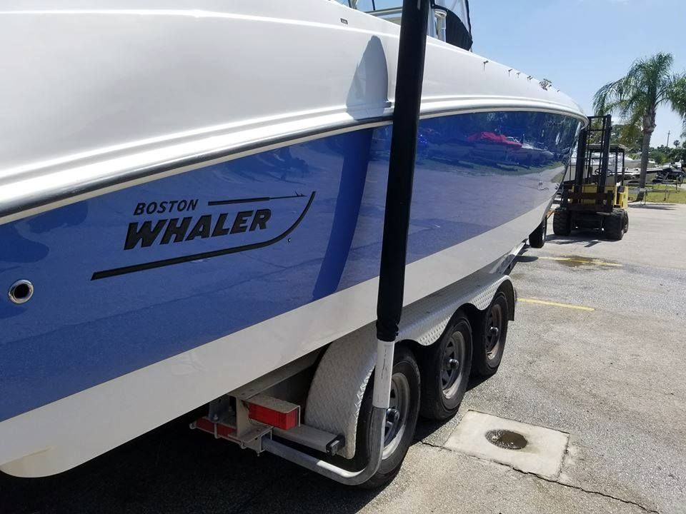 Boston Whaler Boat Detailing