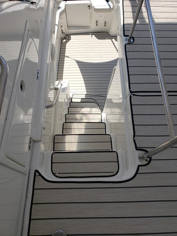 Boat Flooring Woven Vinyl