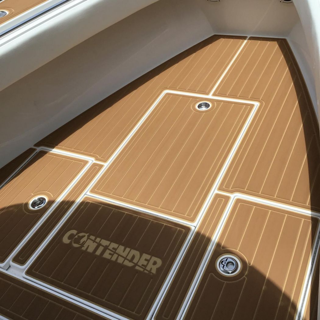 Contender 25T SeaDek Flooring Installation