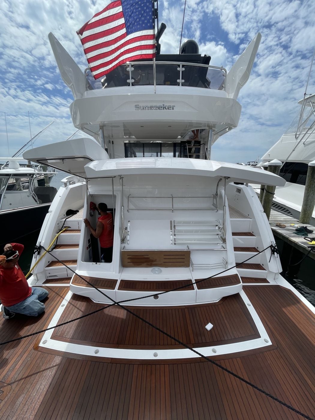 Sunseeker Yacht Detailing