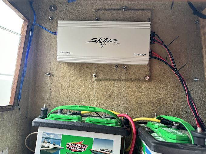 Marine Battery Installation Space Coast