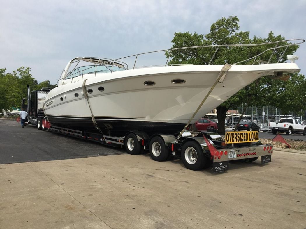 Sea Ray 460 Transport To LOTO