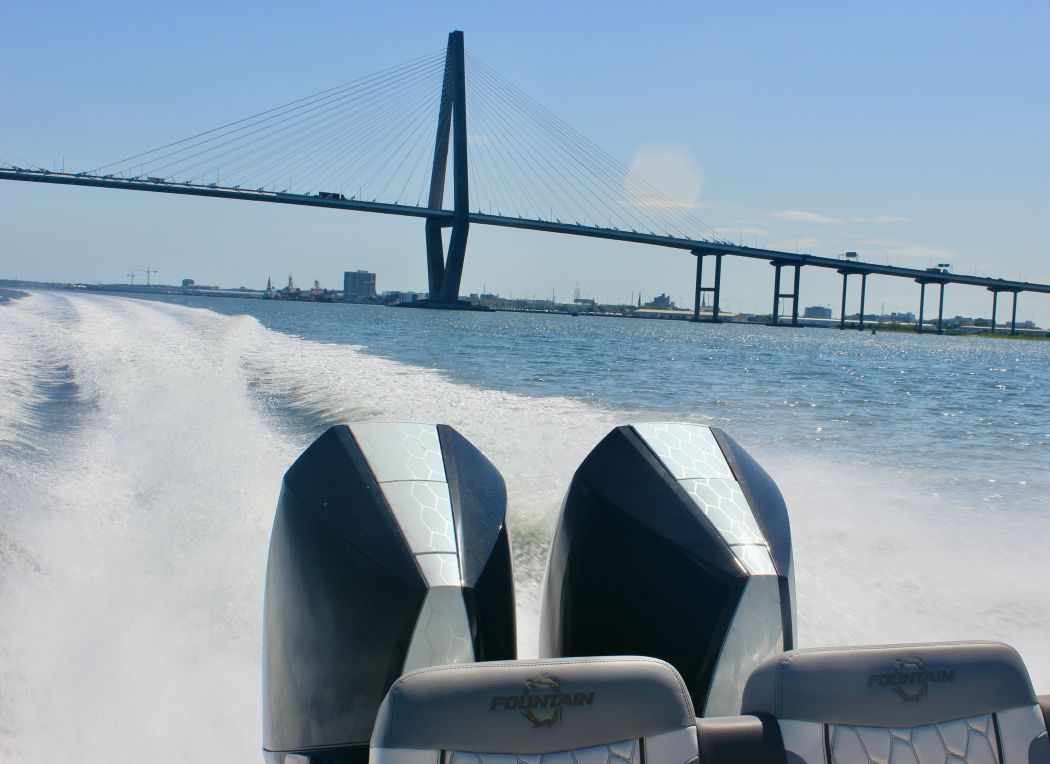 Fountain Custom Painted Outboards