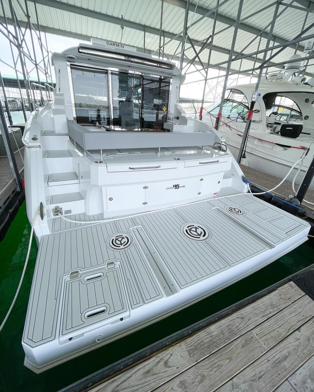 Cantius 46 SeaDek Flooring Installation