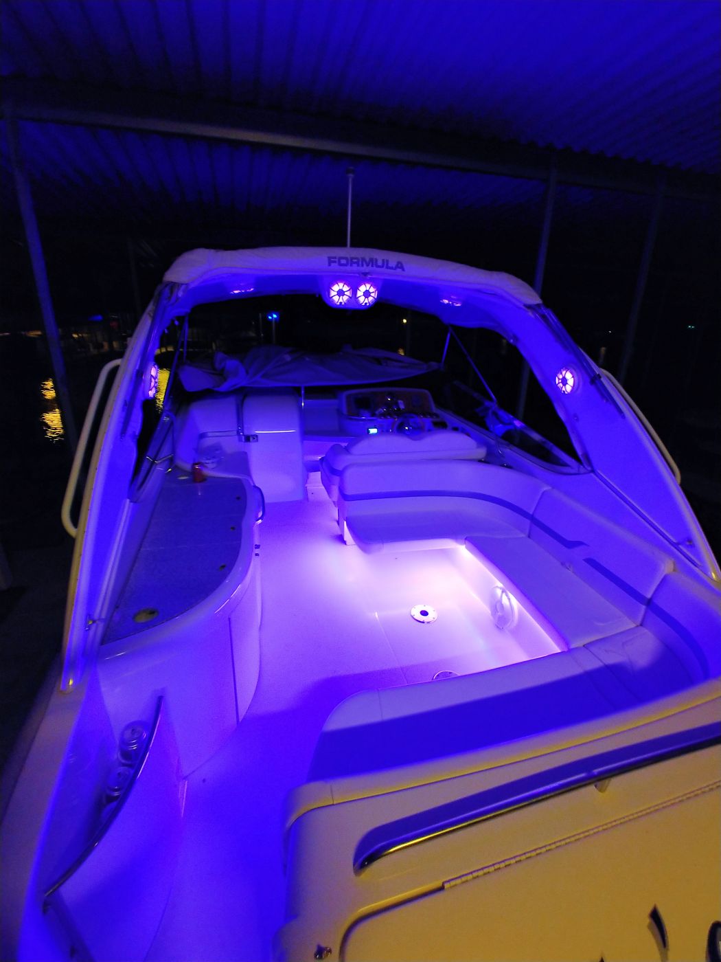Formula 37SS Speaker LED Upgrade