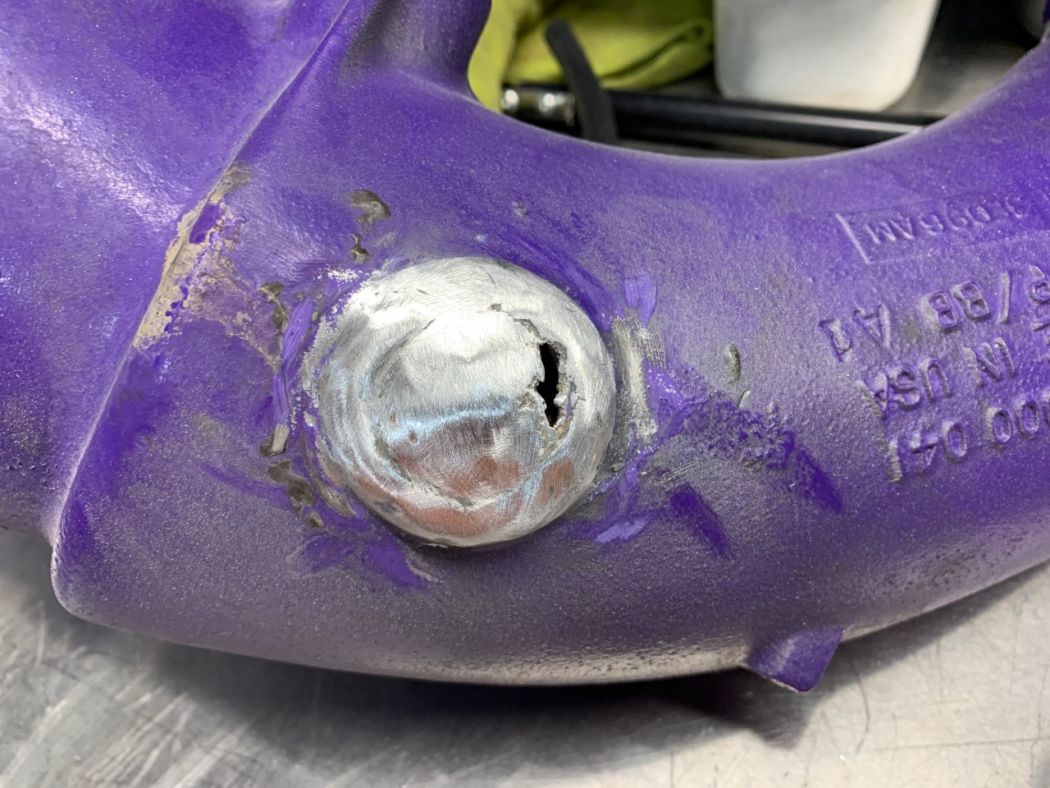 96 SeaDoo GTX tune pipe repair
