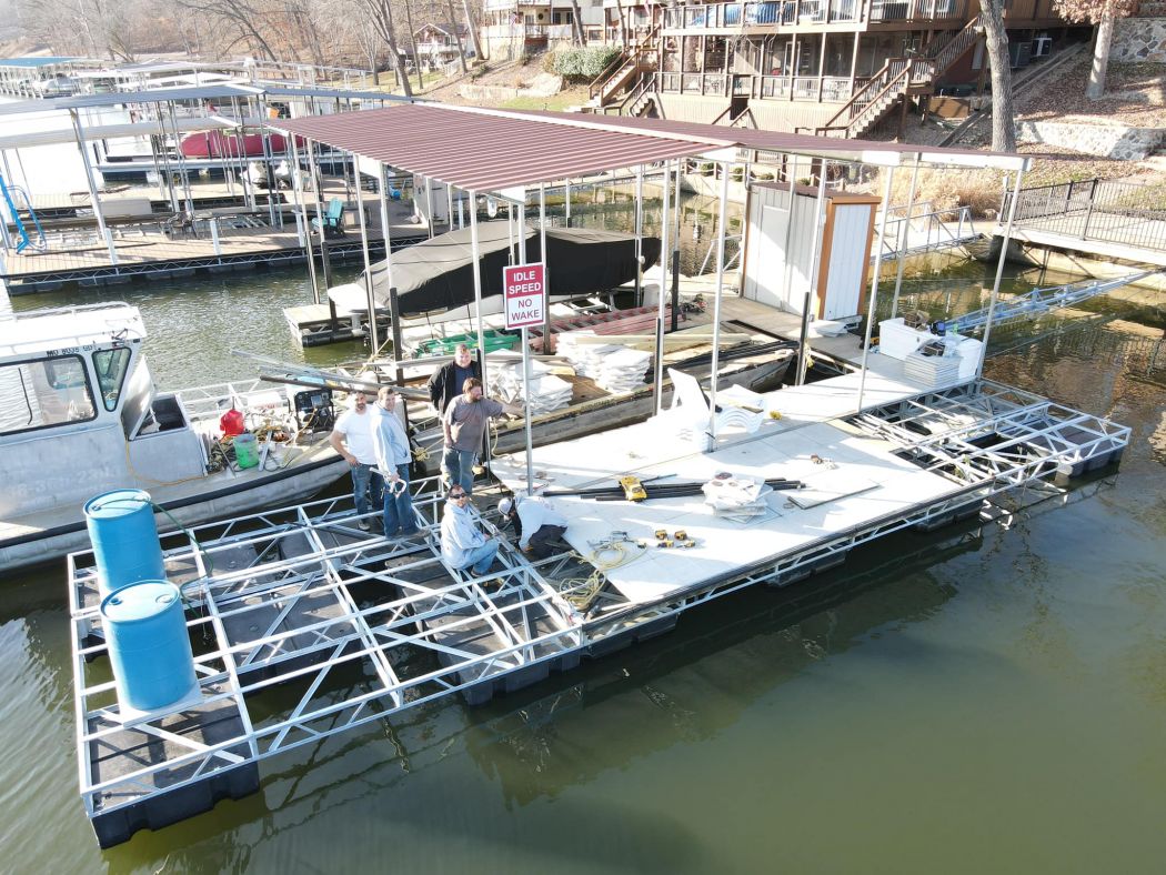 Dock Maintenance Lake of the Ozarks