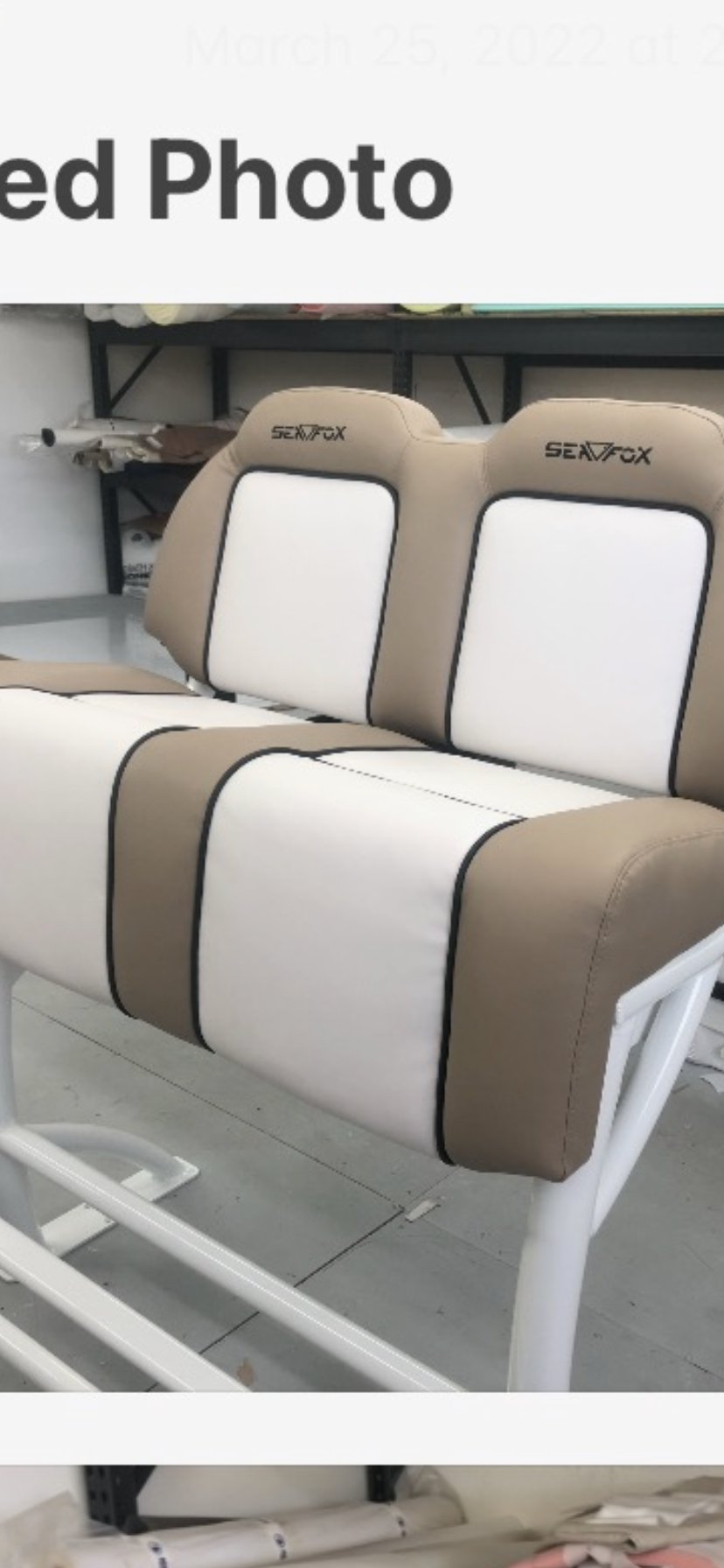 seat and bench refinish