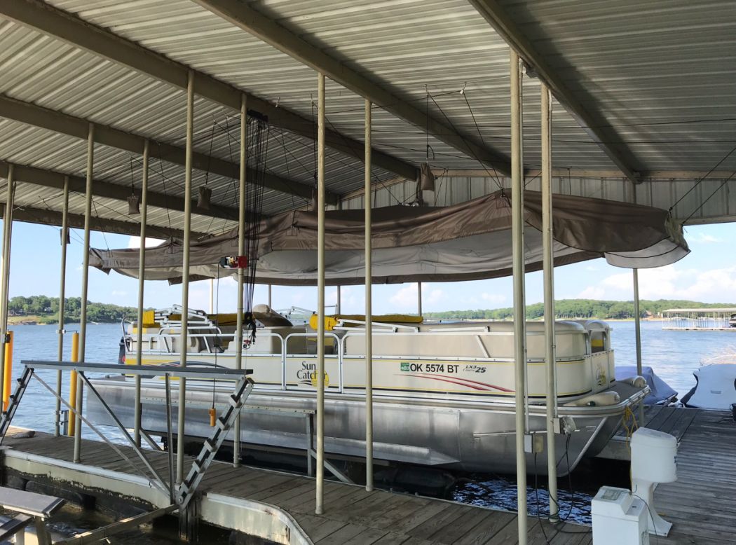 Automatic Pontoon Boat Cover