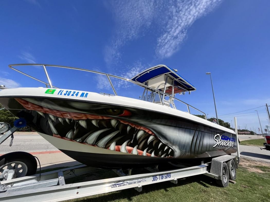 Oklahoma Boat Wrap