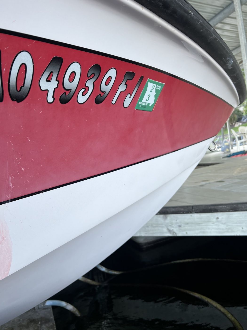 21' Ski Nautique Buff & Ceramic Coat